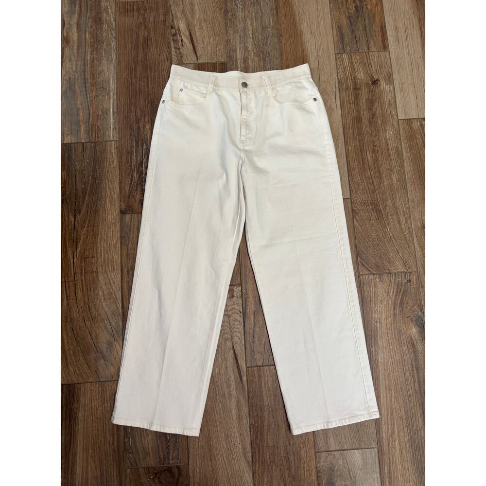 Stella McCartney White Straight Leg Jeans 29